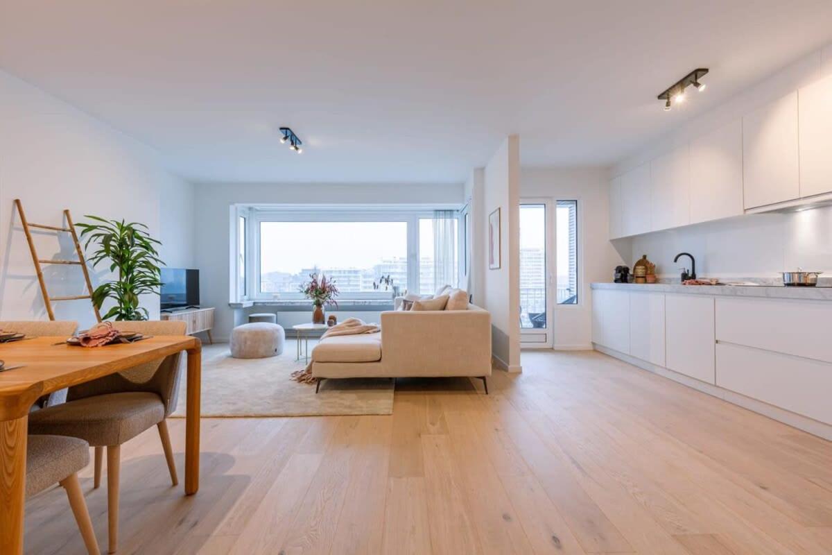 Huswell - Luminous Family Apartment With Magnificent View Ostenda Esterno foto