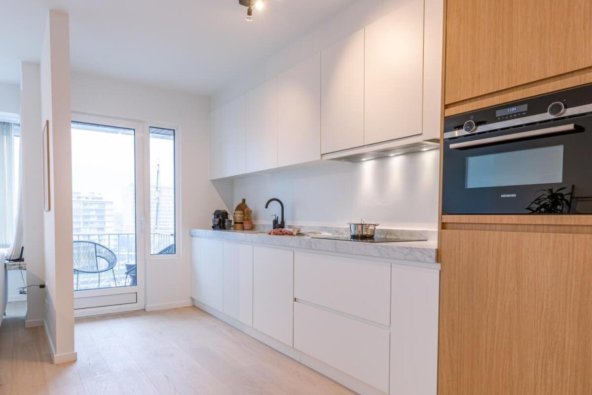 Huswell - Luminous Family Apartment With Magnificent View Ostenda Esterno foto